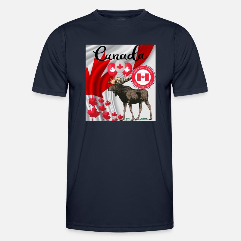 Canada, maple leaf. Men's Functional T-Shirt