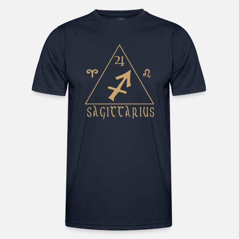 Sagittarius - Men's Functional T-Shirt - navy
