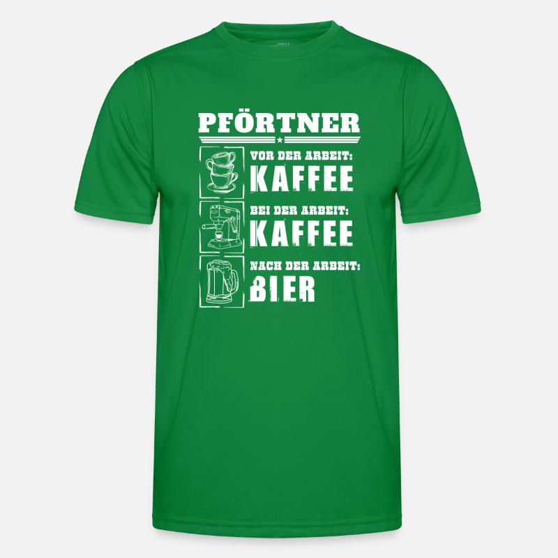 My daily routine as a gatekeeper Men's Functional T-Shirt