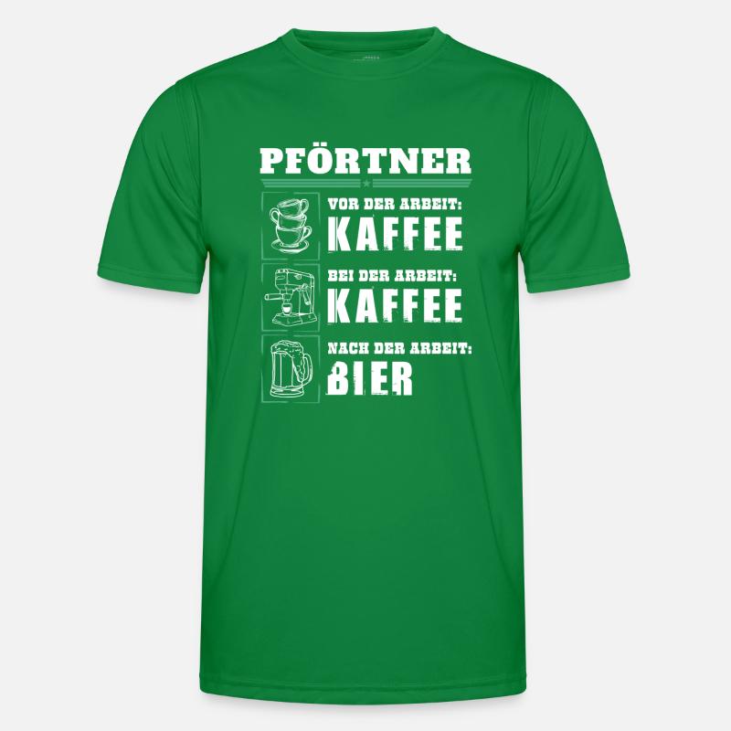 My daily routine as a gatekeeper Men's Functional T-Shirt