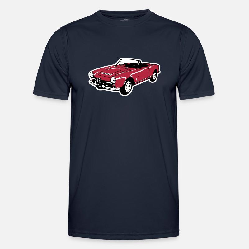 Oldtimer Cabrio (3 Col.) - Men's Functional T-Shirt - navy