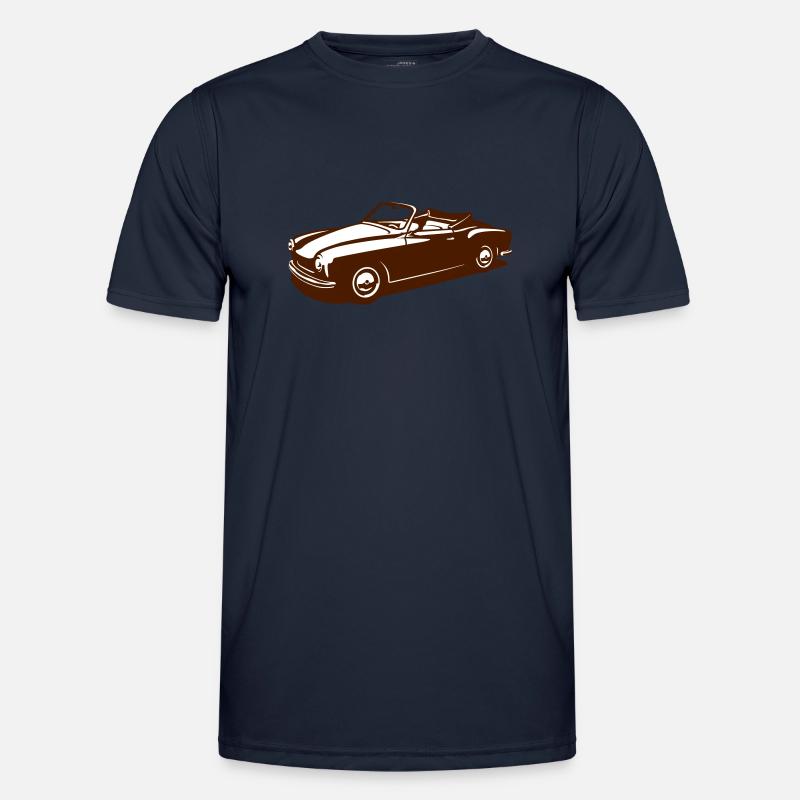 Oldtimer Cabrio 14 (2c) - Männer Funktions-T-Shirt - Navy