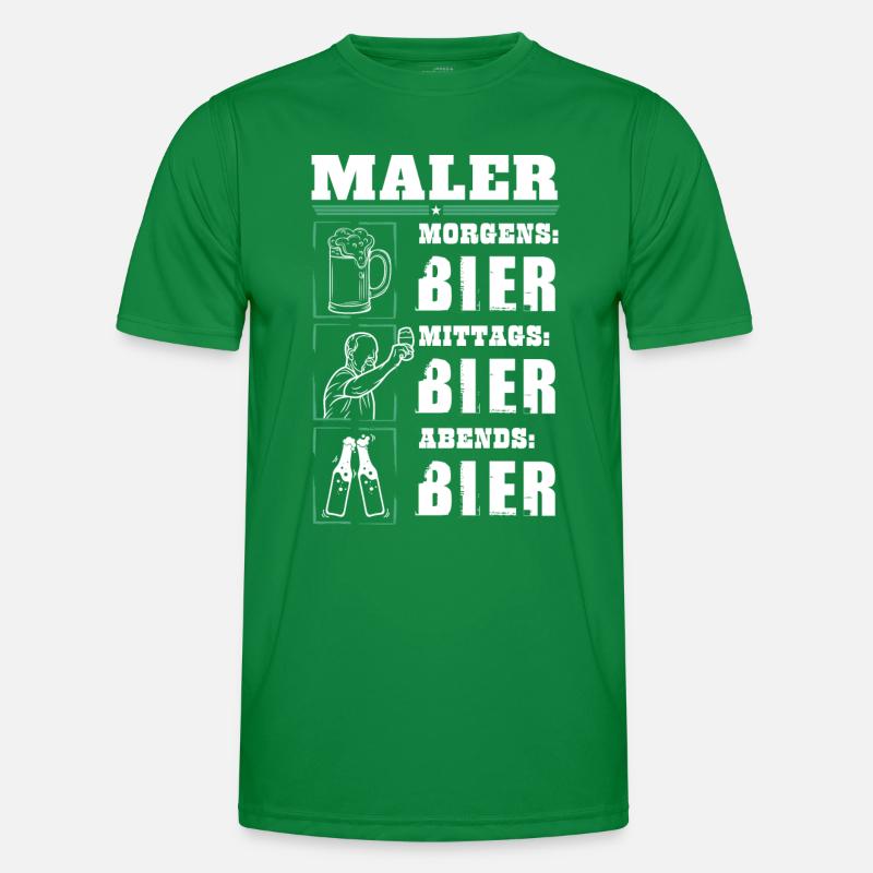 My daily routine as a painter Men's Functional T-Shirt