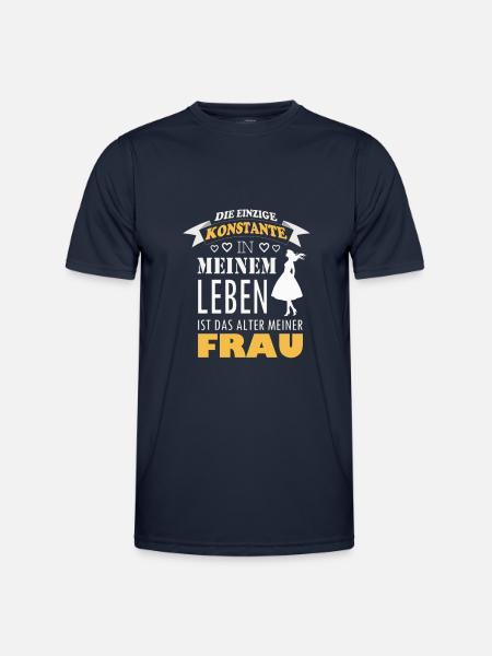 Frauenheld, Macho, Männer, Frauen - Männer Funktions-T-Shirt - Navy