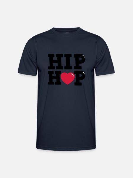 hiphop - Men's Functional T-Shirt - navy