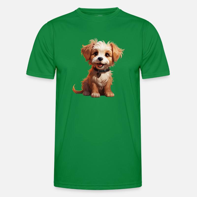 Chien Chibi T-shirt sport Homme