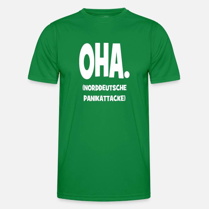 Oha. - North German panic attack Men's Functional T-Shirt