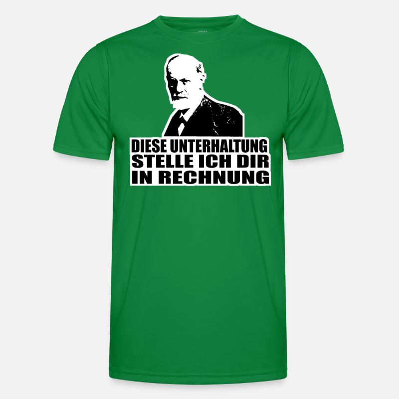Ein witziger Spruch mit Freud Männer Funktions-T-Shirt