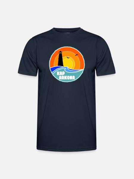 Kap Arkona - Männer Funktions-T-Shirt - Navy