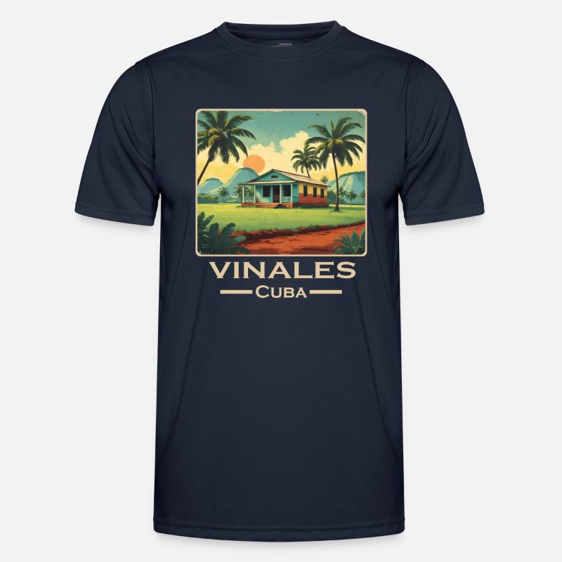 Vinales Cuba alternative retro Men's Functional T-Shirt