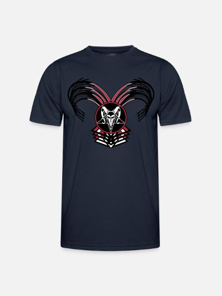 Gothic Girl - Männer Funktions-T-Shirt - Navy