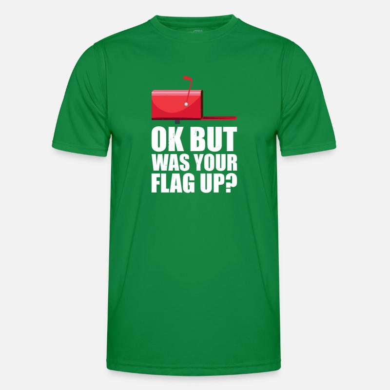 Postbote Postbotin Post Briefträger Männer Funktions-T-Shirt