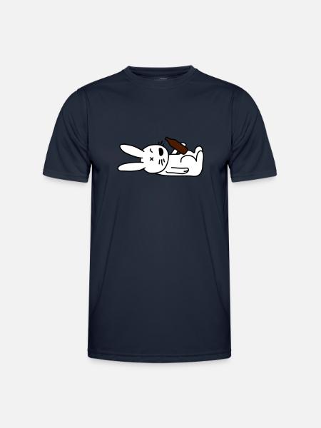 drunken_bunny - Men's Functional T-Shirt - navy