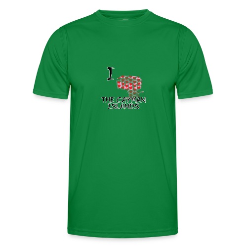 I Love The Cayman Islands - Men's Functional T-Shirt