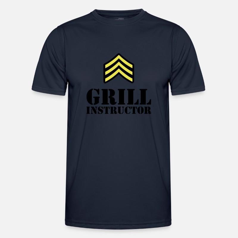 Grill Instructor Men's Functional T-Shirt