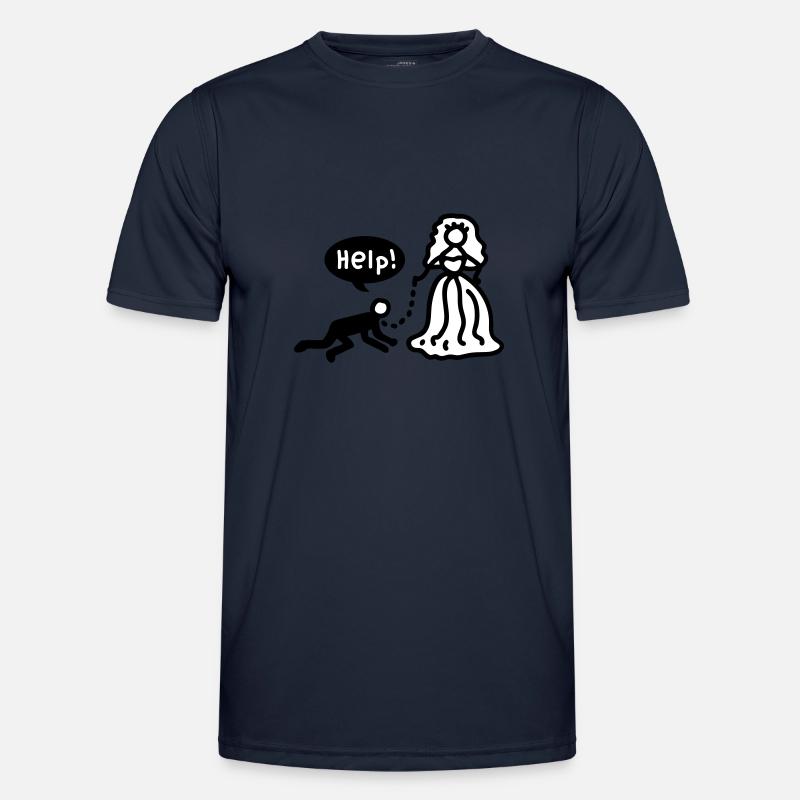 Married - help Men's Functional T-Shirt