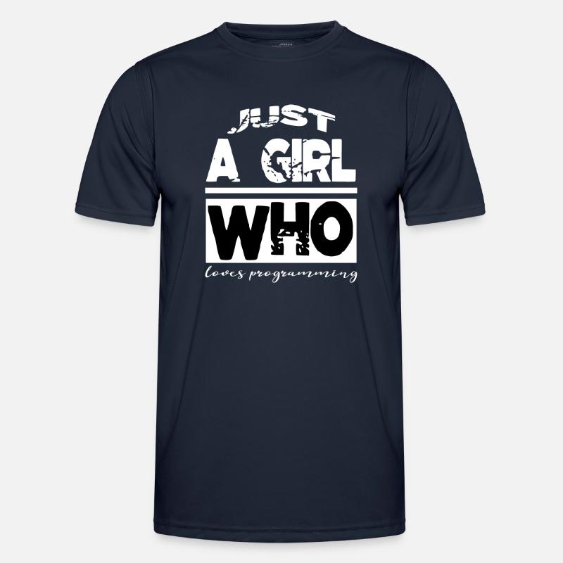clinical informatics dad programmer - Men's Functional T-Shirt - navy