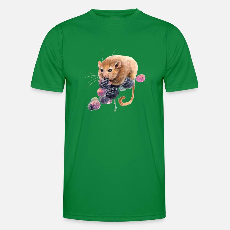 Hazel dormouse Men's Functional T-Shirt