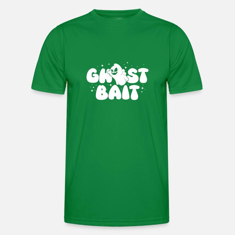 Ghost bait Cute ghost hunter halloween design Men's Functional T-Shirt