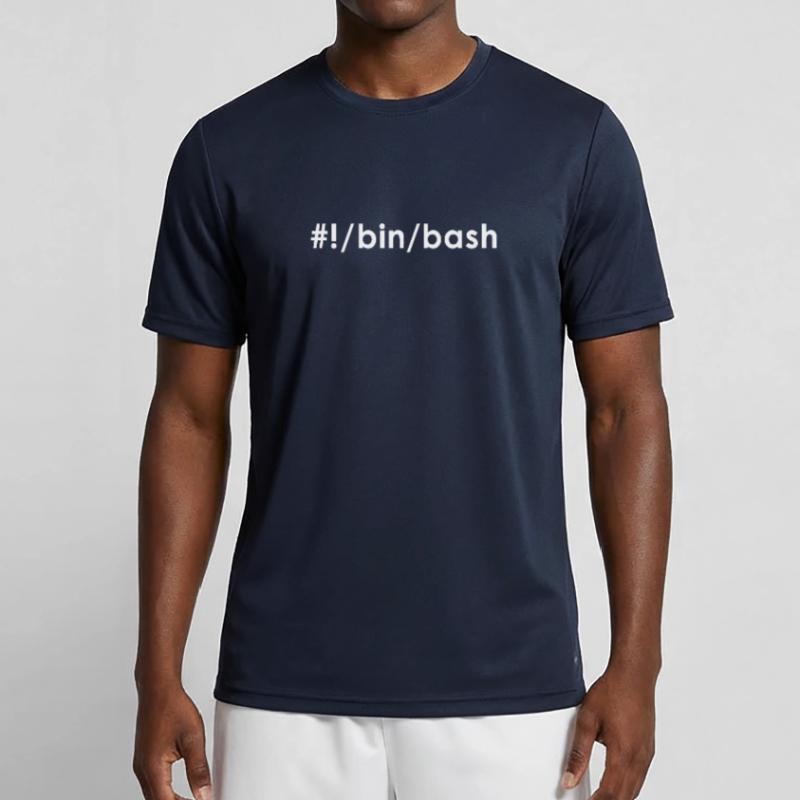 Programmer Admin Devops Linux Bash Men's Functional T-Shirt