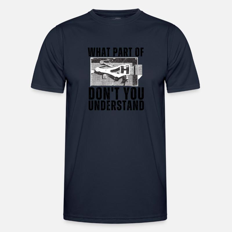Lockpick Lockpicking Professional Locksmith - Männer Funktions-T-Shirt - Navy