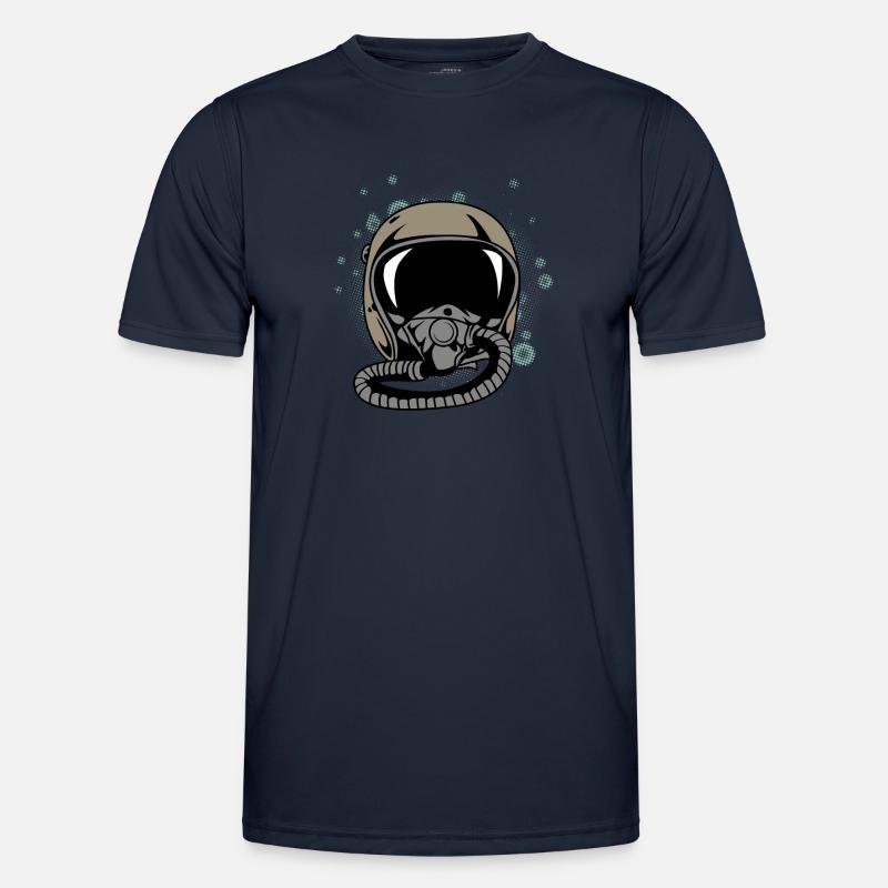 Pilot Helmet Student Pilot Gift - Men's Functional T-Shirt - navy