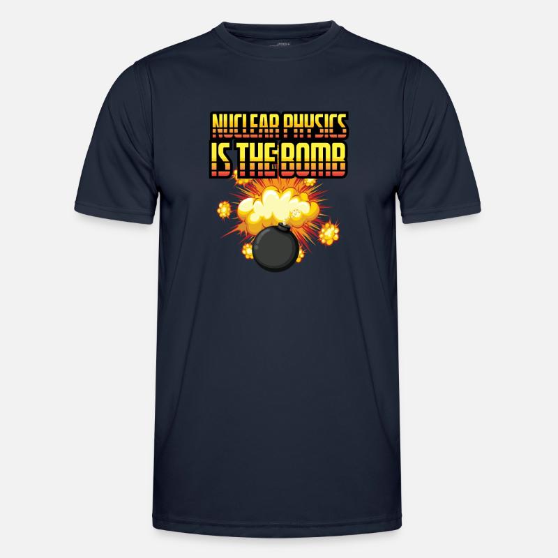 Kernphysik Wissenschaftler oder Ausbilder Gift - Männer Funktions-T-Shirt - Navy