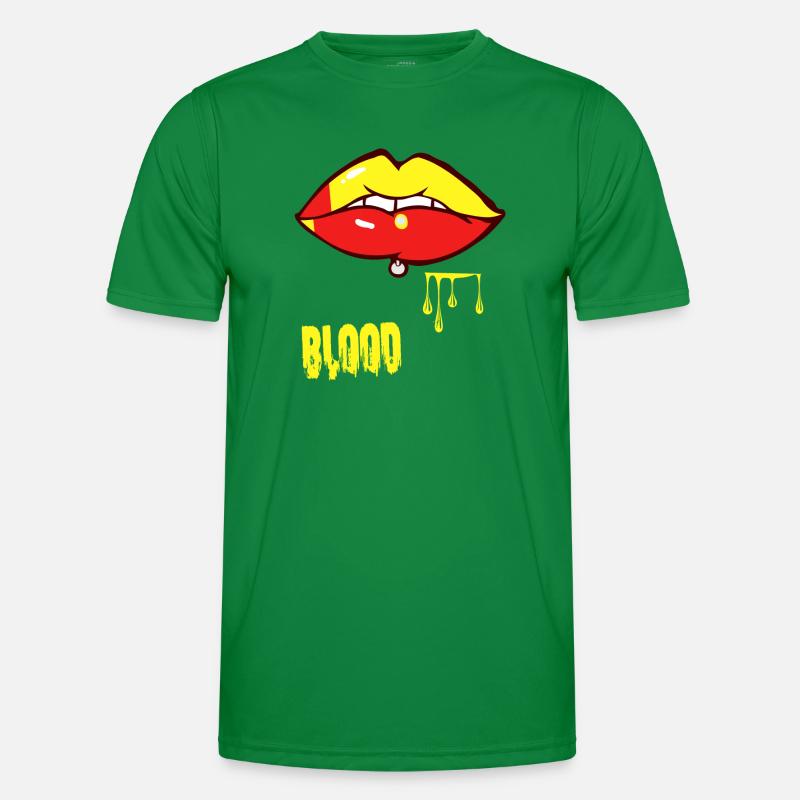 piercing & blood Men's Functional T-Shirt