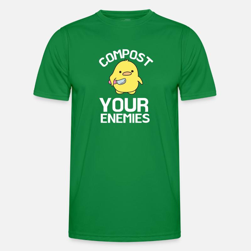 Compostez vos ennemis T-shirt sport Homme