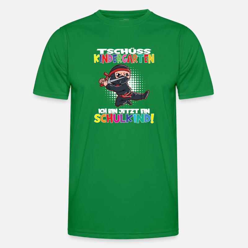 Tschüss Kindergarten Ich Bin Jetzt Ein Schulkind! Männer Funktions-T-Shirt
