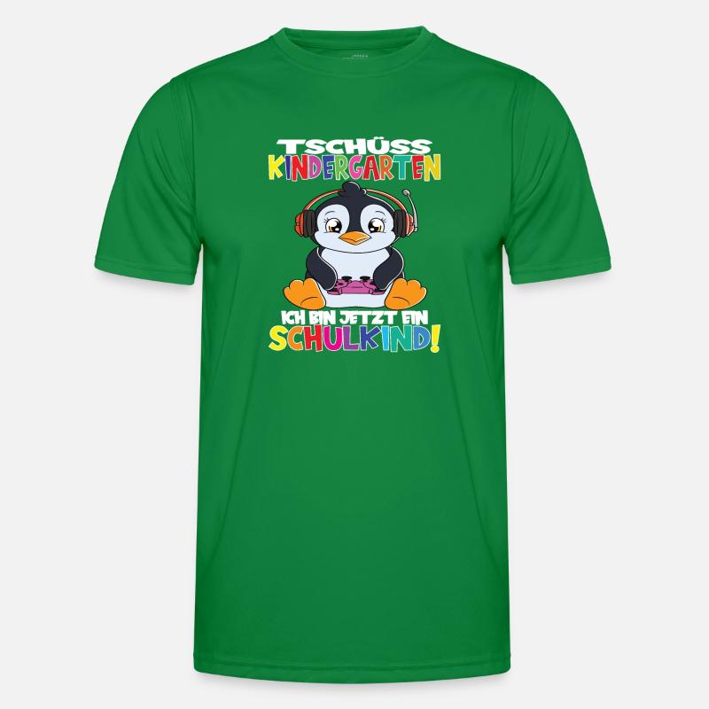 Tschüss Kindergarten Ich Bin Jetzt Ein Schulkind! Männer Funktions-T-Shirt