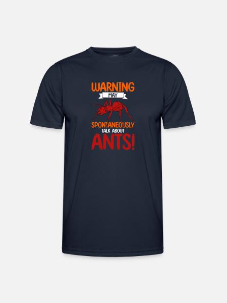 Antkeeping Ant Breeding Ants - Men's Functional T-Shirt - navy