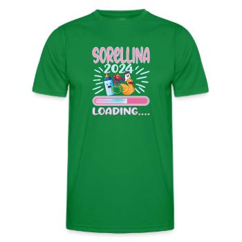 Futura Sorellina 2024 Loading - Men's Functional T-Shirt - kelly green - Front - AI Model Male 178 dark (178cm)