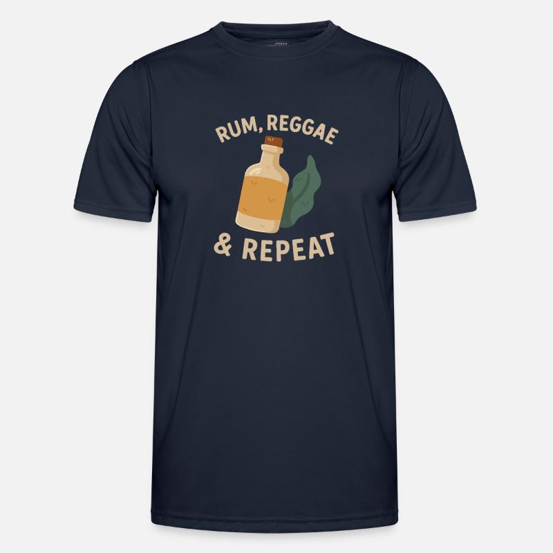 Rum, Reggae & Repeat Men's Functional T-Shirt