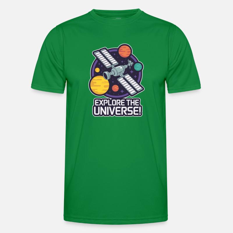STATION SPATIALE, EXPLOREZ L’UNIVERS T-shirt sport Homme