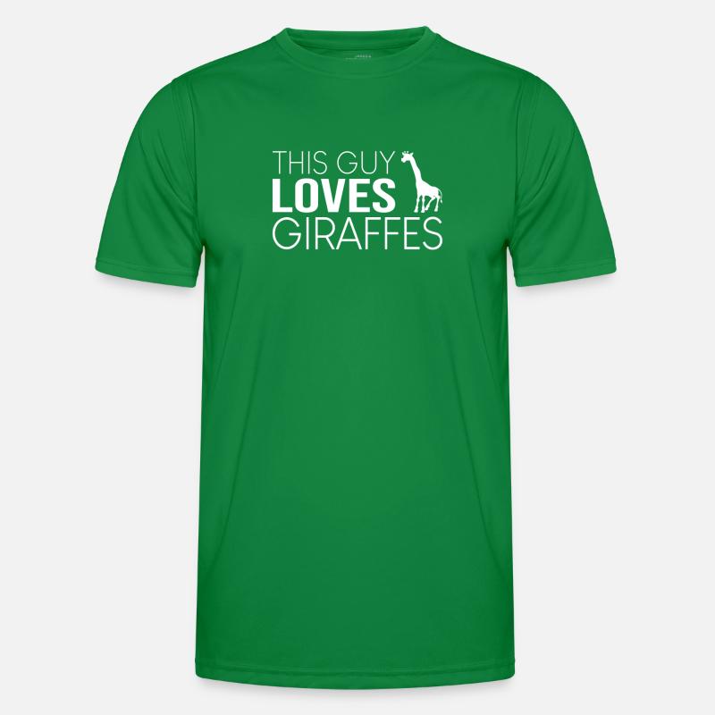 Type Giraffe Saying Men's Functional T-Shirt