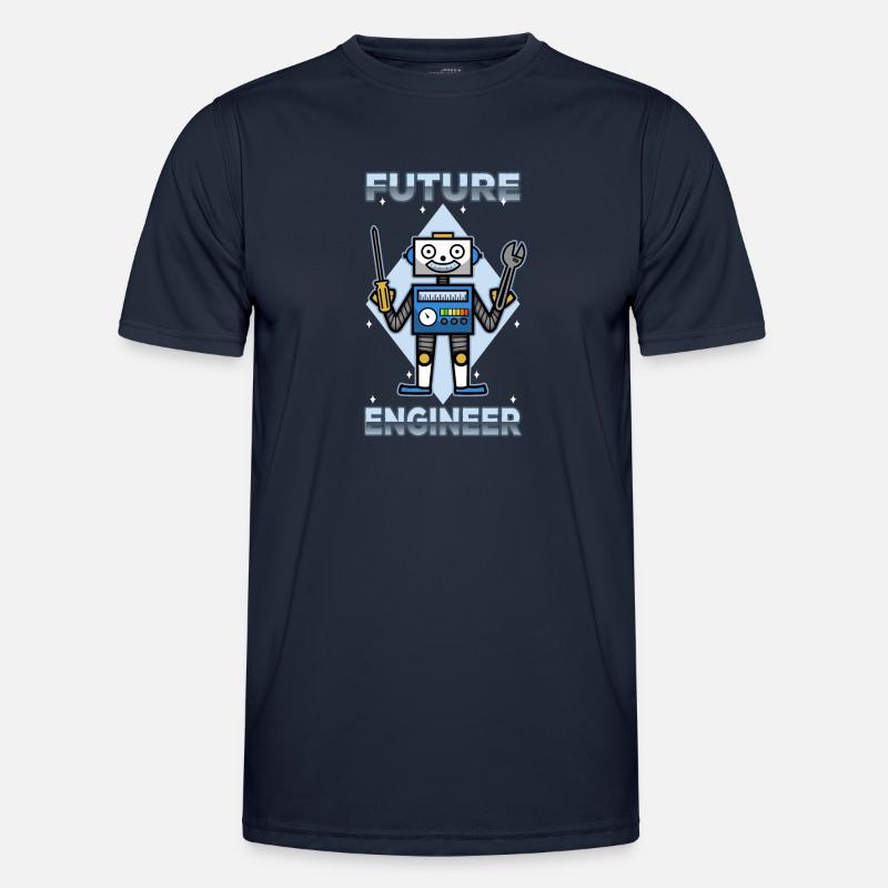 Future Engineer Männer Funktions-T-Shirt