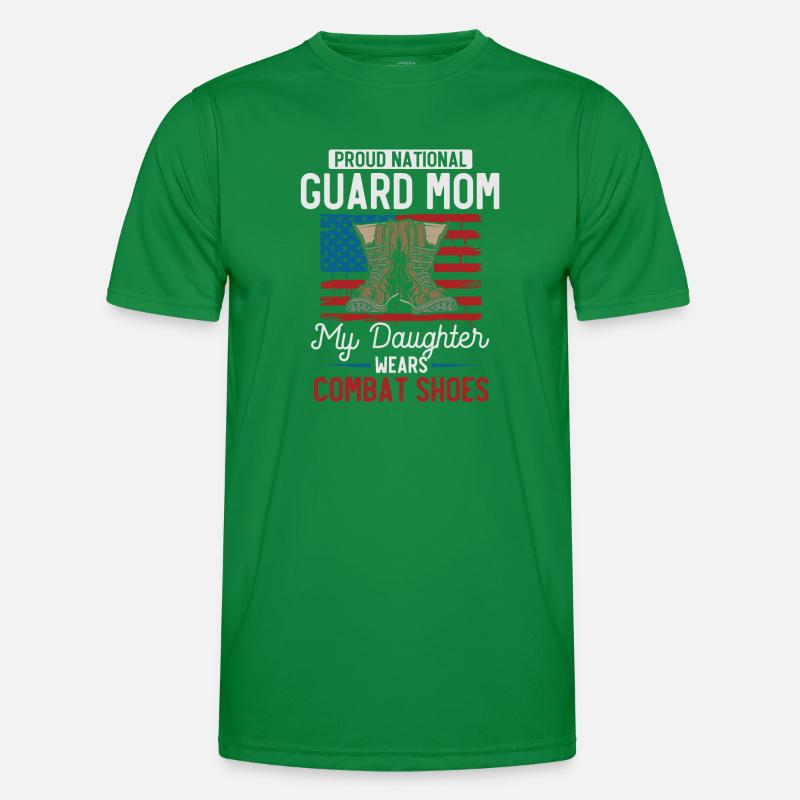 Fière mère de la Garde nationale T-shirt sport Homme