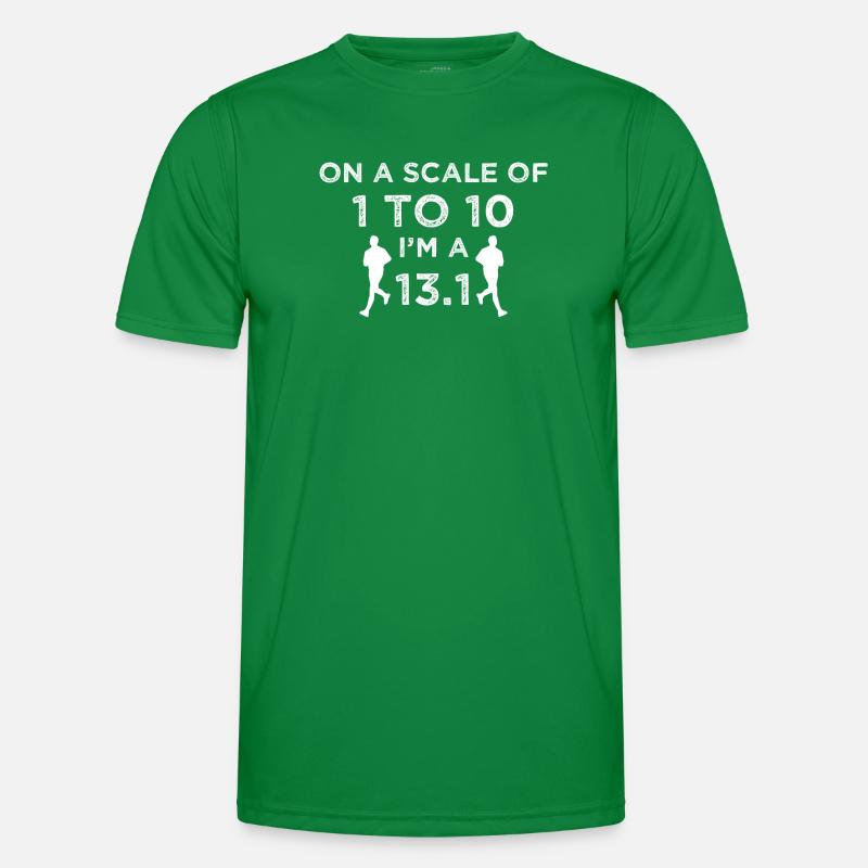 Halbmarathon, Marathon, Läufer Männer Funktions-T-Shirt