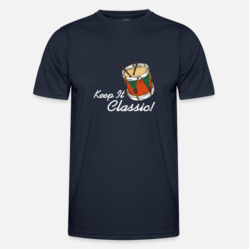 Afrobeat - Keep it classic - Men's Functional T-Shirt - navy