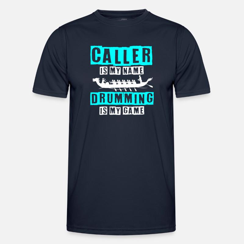 Drachenbootrennen, Drachenboote, Bleischlag - Männer Funktions-T-Shirt - Navy