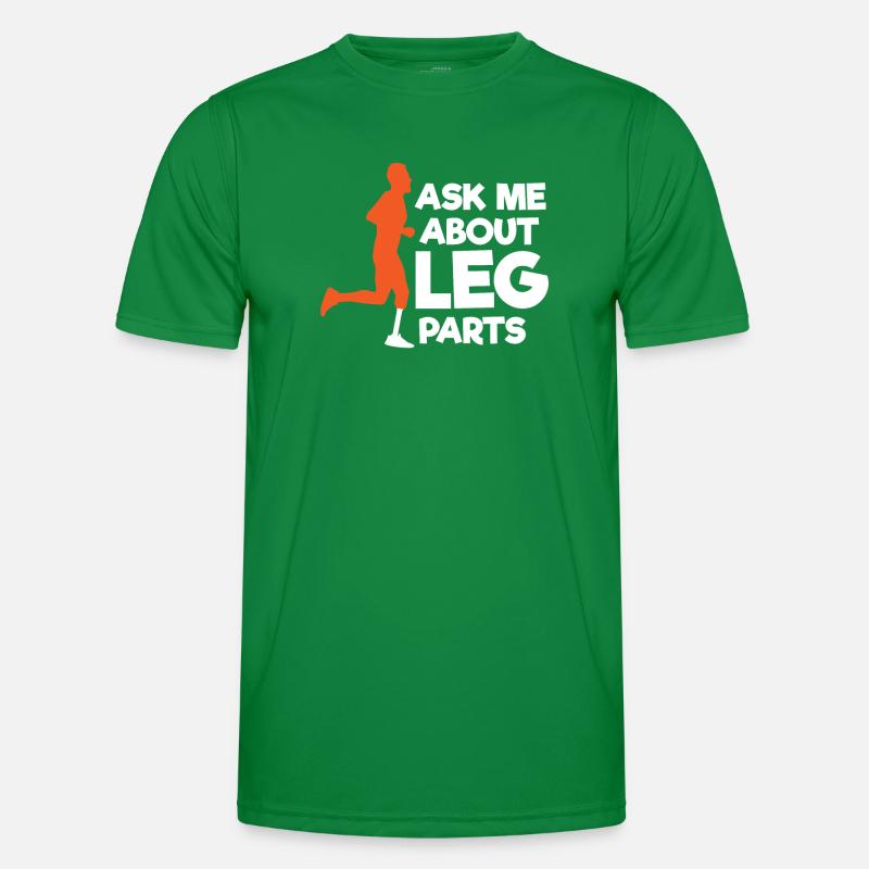 Leg prosthesis, prosthesis, amputee, amputation Men's Functional T-Shirt