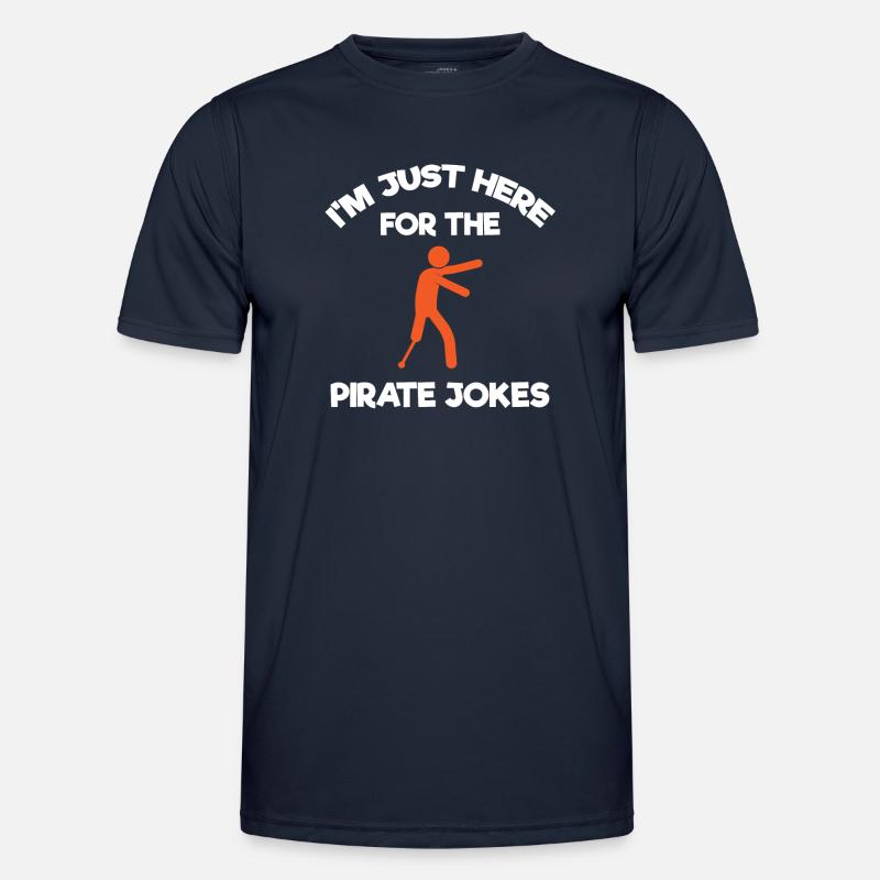 Leg prosthesis, prosthesis, amputee, amputation - Men's Functional T-Shirt - navy