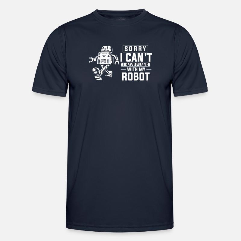 Robotics, Robotics Engineer - Men's Functional T-Shirt - navy