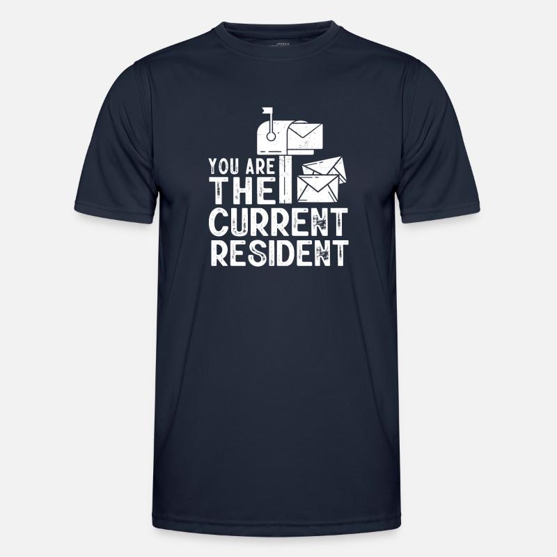 Postarbeiter, Post Mann - Männer Funktions-T-Shirt - Navy