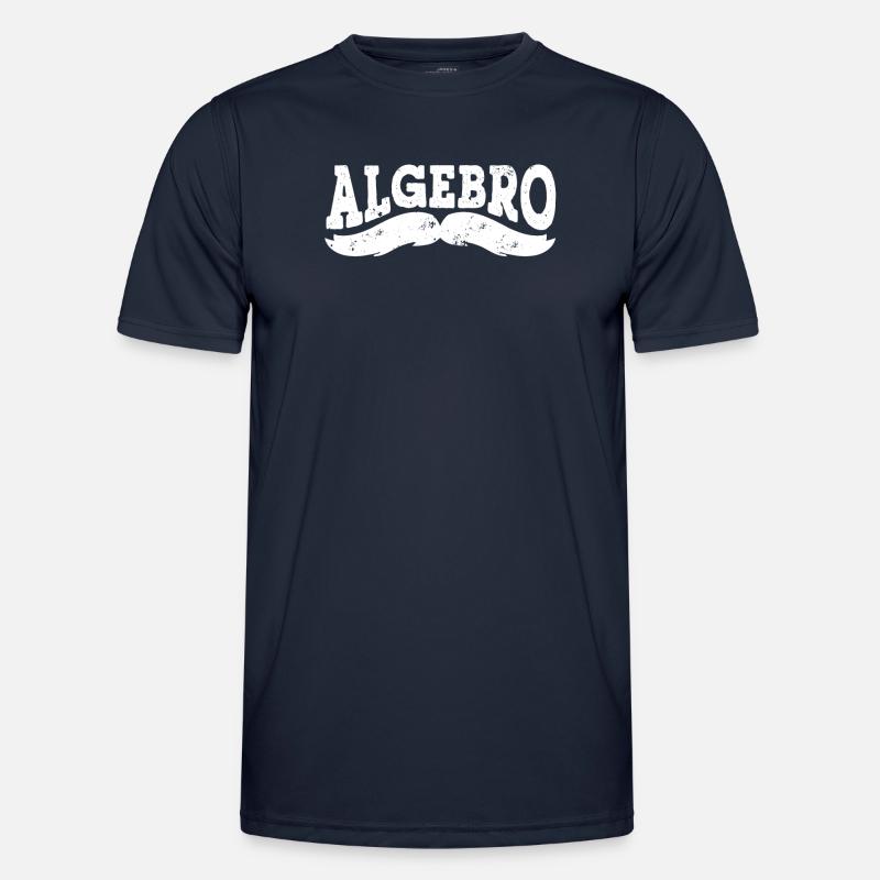 Algebra, Analysis, Science, Mathematics - Men's Functional T-Shirt - navy