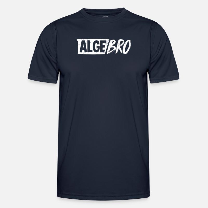 Algebra, Analysis, Science, Mathematics - Men's Functional T-Shirt - navy