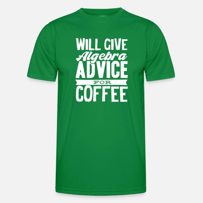 Algebra, Analysis, Science, Mathematics Men's Functional T-Shirt