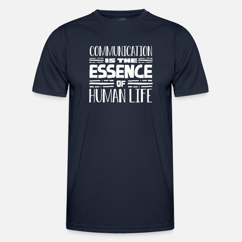 Speech-language pathology, speech-language pathologist - Men's Functional T-Shirt - navy
