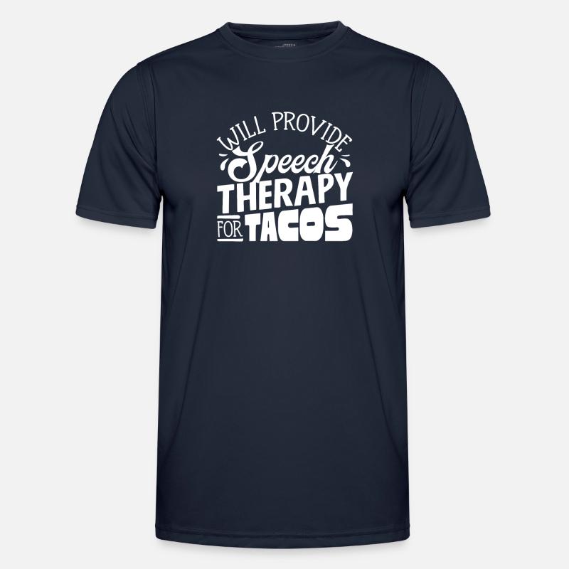 Speech-language pathology, speech-language pathologist - Men's Functional T-Shirt - navy